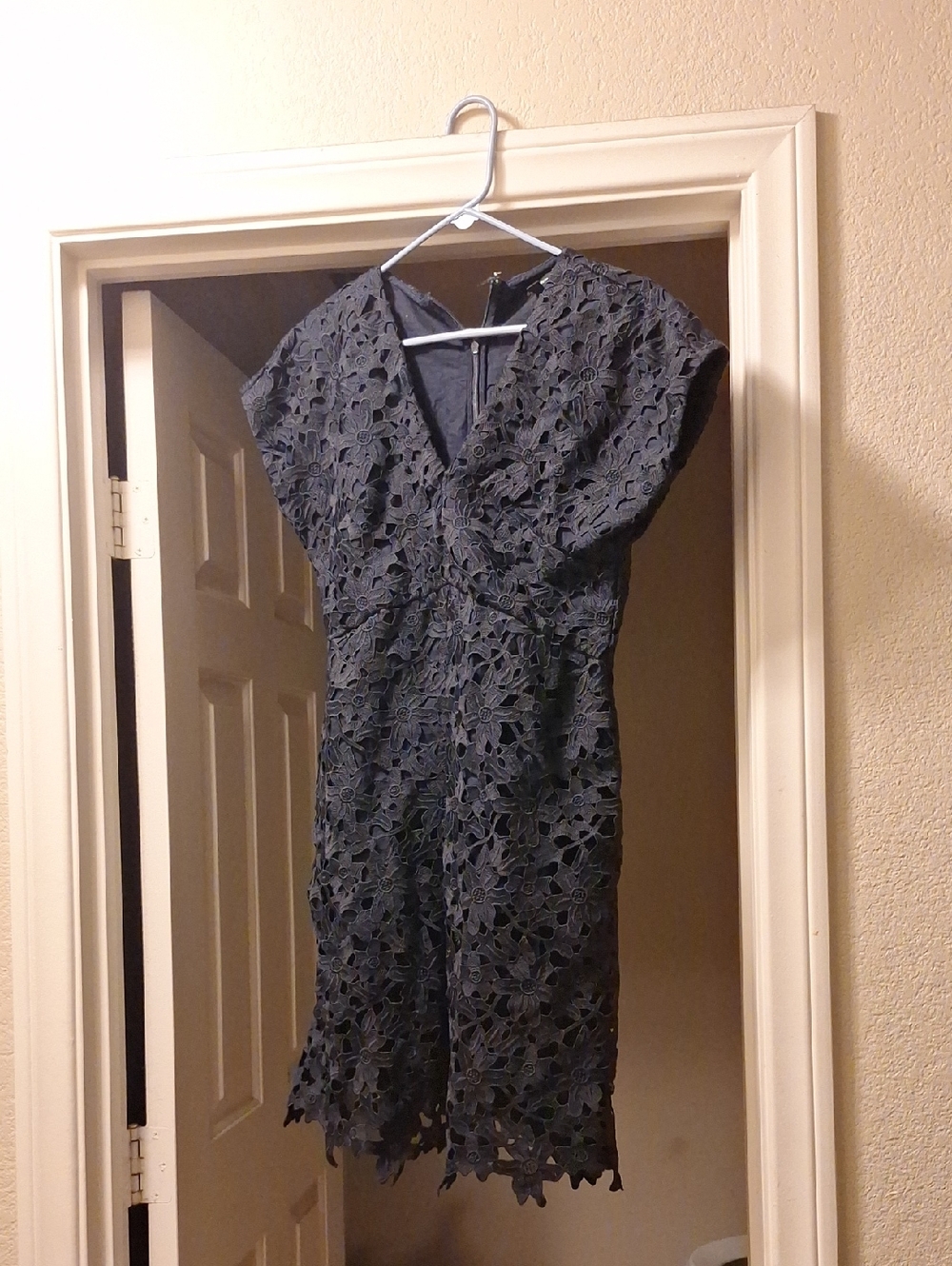 Banana Republic Black Dress with Subtle Sheen